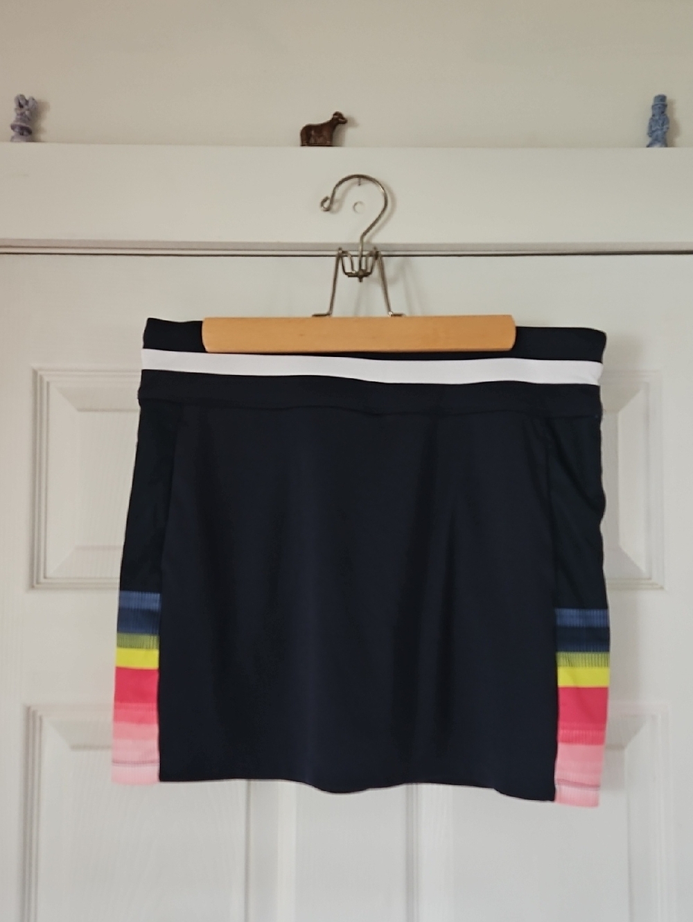 Callaway Navy, White And Multi Color Golf Polo Top And Skort Set. L - Picture 6 of 8